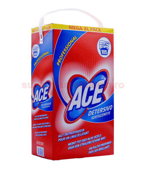 Detergent pulbere ACE Igienizant 105 spălări 6825 g