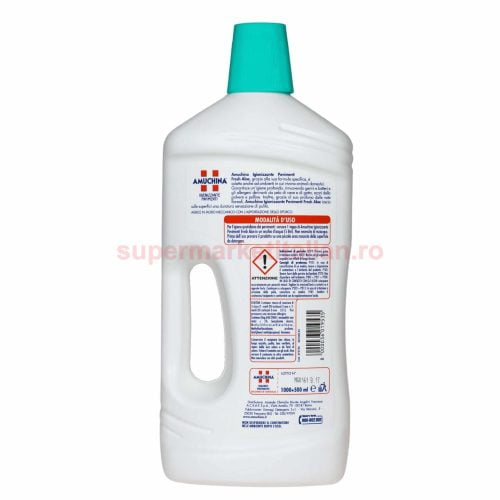 Detergent Igienizant pentru pardoseli Amuchina cu Aloe Vera 1500 ml