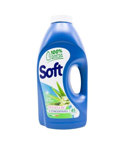 Detergent lichid Soft cu Aloe Vera 2250 ml 45 spălări