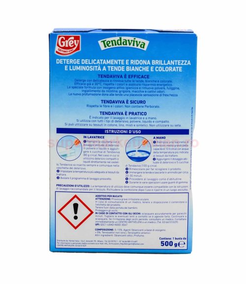 Detergent pulbere Grey Tendaviva 500 g