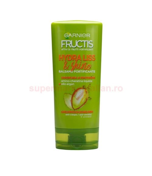 Balsam Pentru Păr Garnier Fructis Hydra Liss & Shine 200 ml