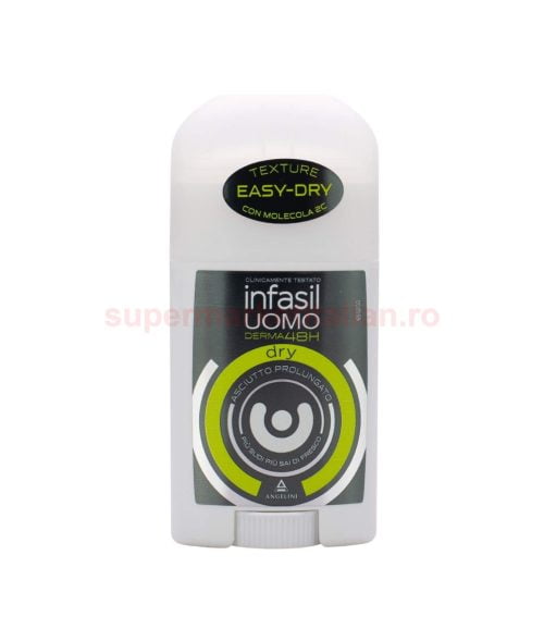 Deodorant Stick Infasil Uomo Easy-Dry