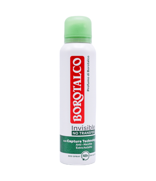 Deodorant Antiperspirant Borotalco Invisible cu Microtalc Anti-Pete 150 ml