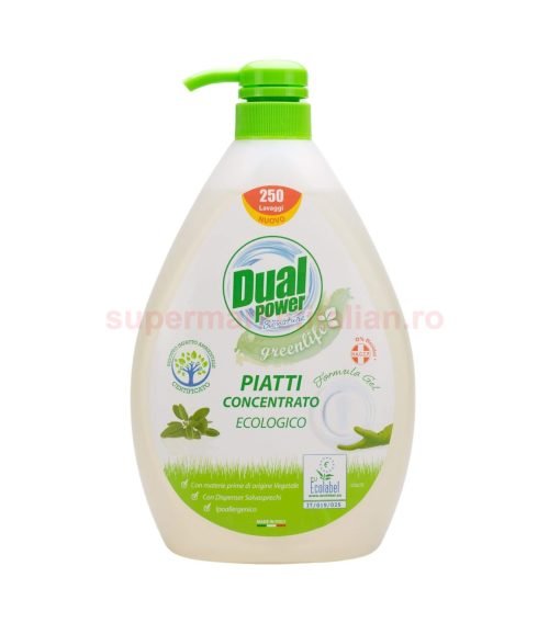 Detergent Concentrat Vase Dual Power Ecologic 1000 ml