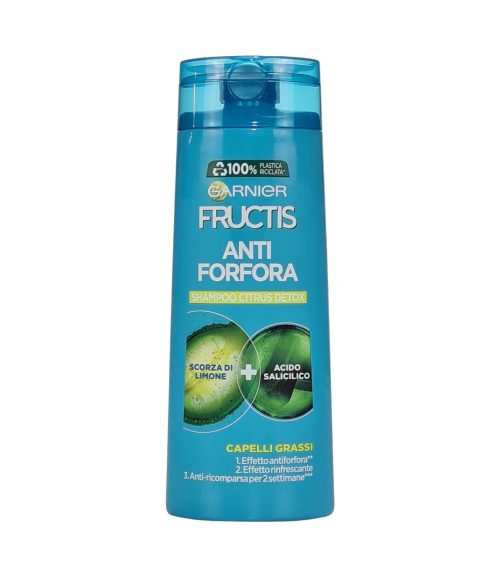 Șampon Garnier Fructis Fortificant Citrus Detox Anti Mătreață 250 ml