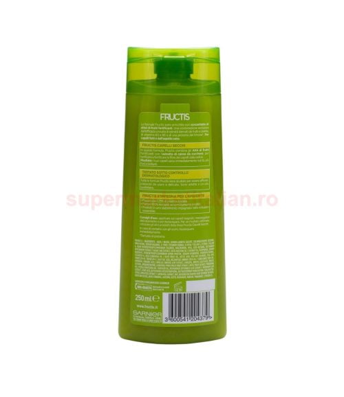 Șampon Garnier Fructis Fortificant Pentru Păr Uscat 250 ml