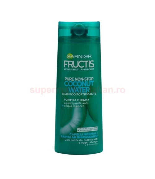 Șampon Garnier Fructis Fortificant Pure Non-Stop Coconut Water 250 ml