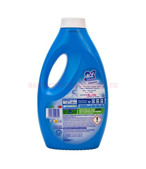 Detergent Lichid Ace Igienizant Classico 25 de spălări 1375 ml