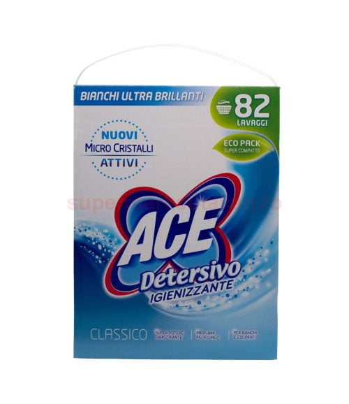 Detergent Pulbere Ace Classico cu Parfum Fresh 82 spălări 5330 g