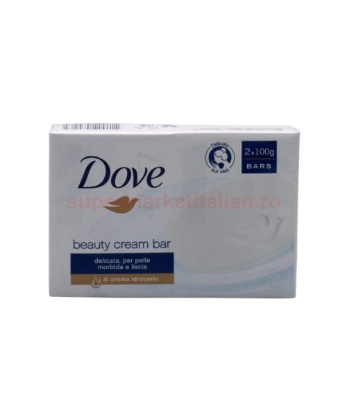 Săpun Dove Beauty Cream Bar cu cremă hidratantă 2 bucăți x 100g