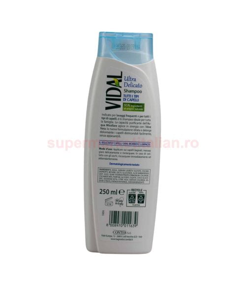 Șampon Vidal Ultra delicat 250 ml