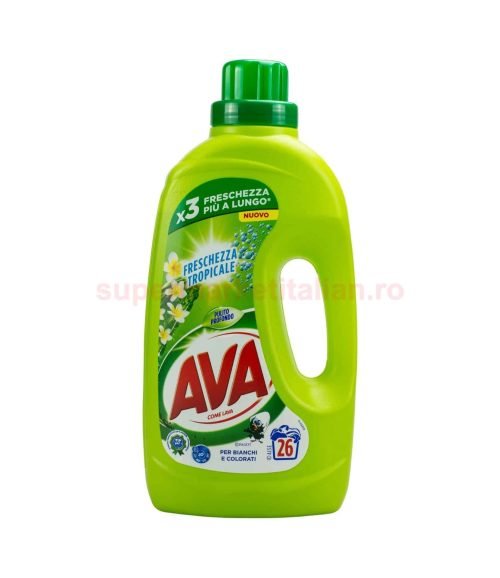 Detergent de rufe Ava Prospețime tropicală 26 spălări