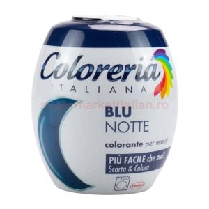 Vopsea pentru materiale textile Coloreria Italiana Albastru de noapte