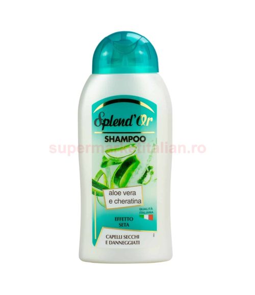 Șampon Splend'Or Aloe vera și cheratină 300 ml