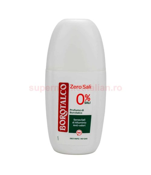 Antiperspirant Borotalco Zero săruri 75 ml