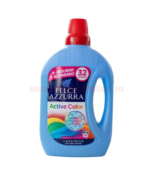 Detergent lichid Felce Azzurra Active Color 32 spălări 1.595L