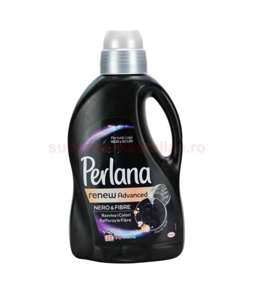 Detergent lichid Perlana Renew Advanced Negru & Fibre 1440 ml