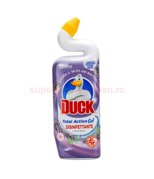 Igienizant toaletă Duck Total Action Gel Lavandă 750 ml