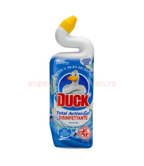 Igienizant toaletă Duck Total Action Gel Marin 750 ml