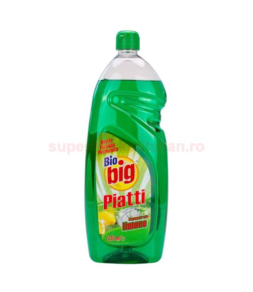Detergent de vase Bio Big Lămâie 1250ml