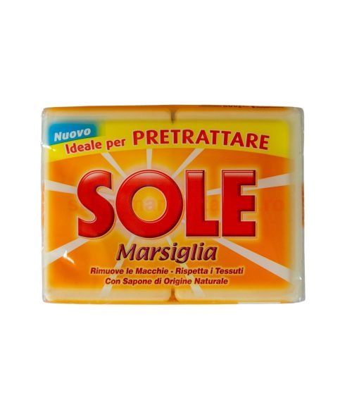 Săpun rufe SOLE Marsiglia 2 bucăți 500 g