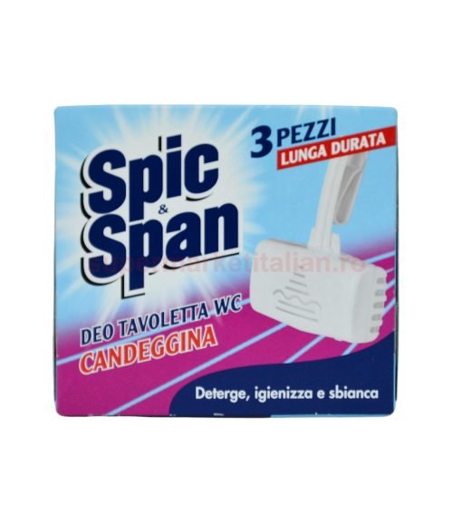 Igienizant WC Spic&Span 3 bucăți