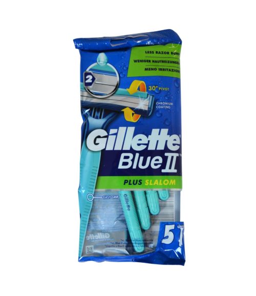 Aparate de ras Gillette Blue II Plus Slalom 5 bucăți