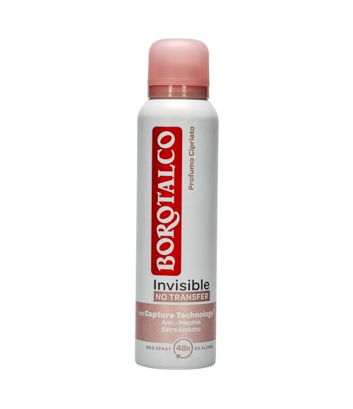 Deodorant spray Borotalco Invisible No Transfer Cipriato 150 ml