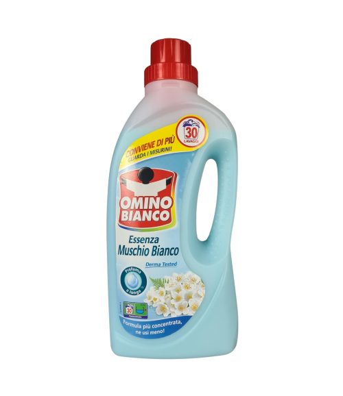 Detergent de rufe lichid Omino Bianco Mosc Alb 30 spălări 1500 ml