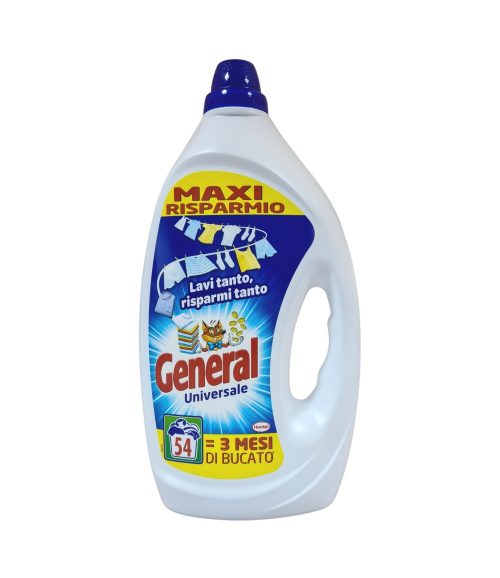 Detergent lichid General Universal 54 spălări 2700 ml