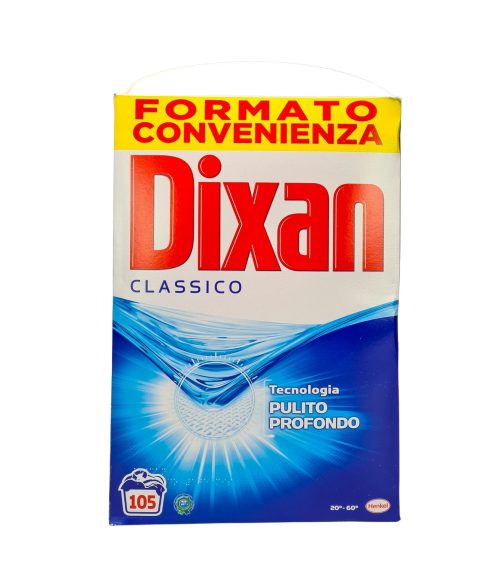 Detergent pulbere Dixan Classico 105 spălări 6.3 kg