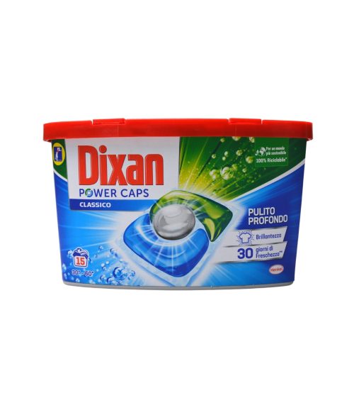 Detergent capsule Power Caps Dixan Classico 15 spălări