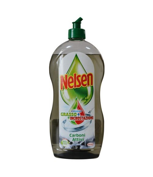 Detergent de vase Nelsen cu cărbune activ 1000 ml