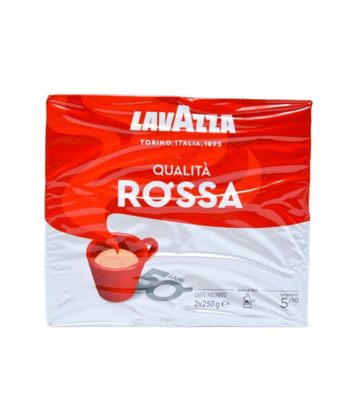Cafea măcinată Lavazza Rossa 2x250 g