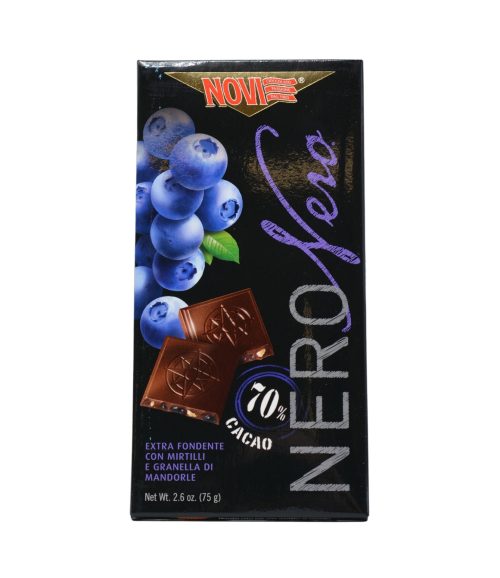 Ciocolată Nero Afine Novi 75 g