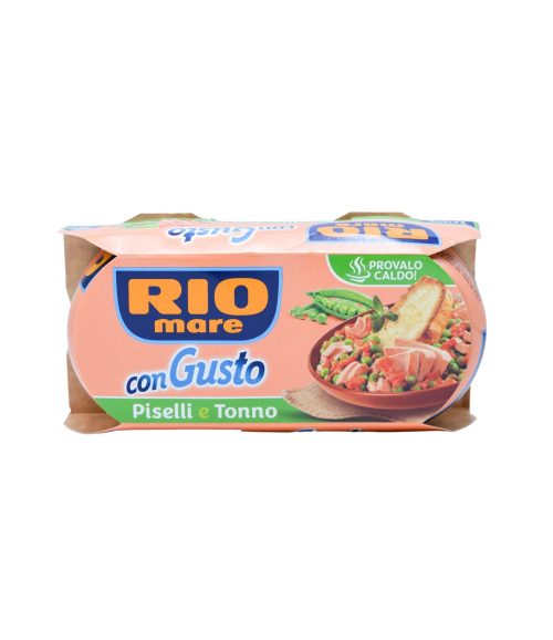 Conservă RIO Mare Con Gusto mazăre și ton 2x160 g