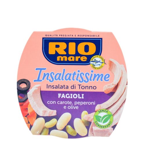 Conservă salată de ton RIO Mare Insalatissime cu fasole 160 g