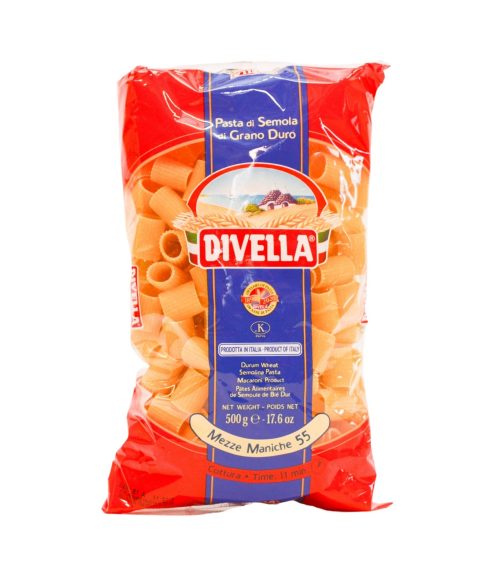 Paste Divella Mezze Maniche nr. 55 500 g