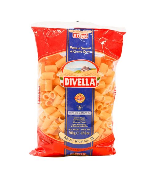Paste Divella Mezzi Rigatoni nr. 18 500 g