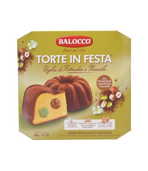 Torte in Festa Balocco Fistic și alune 400 g