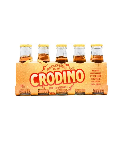 Aperitiv non-alcoolic Crodino Biondo 10x100 ml