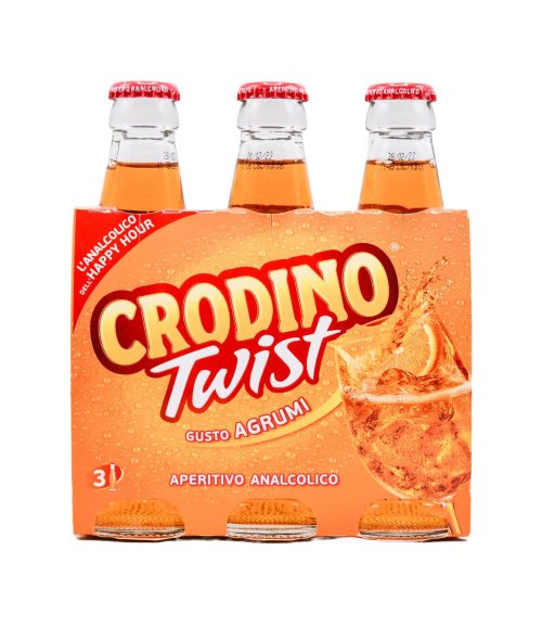 Aperitiv non-alcoolic Crodino Twist 3x175 ml