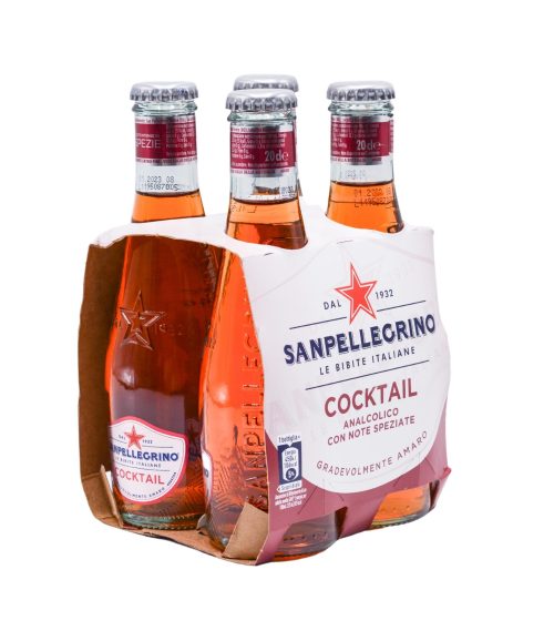 Aperitiv non-alcoolic Sanpellegrino Cocktail 4x200 ml