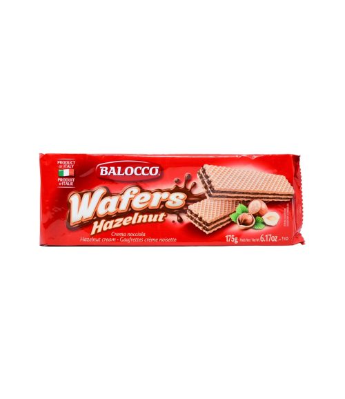 Napolitane Wafers Balocco Hazelnut 175 g