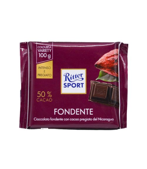 Ciocolată fondantă cu cacao și Nicaragua Ritter Sport 100 g