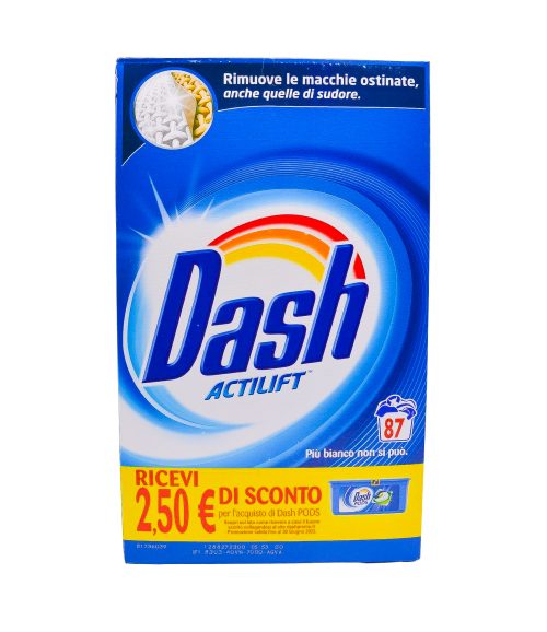 Detergent pulbere Dash Actilift 87 spălări 5655 g