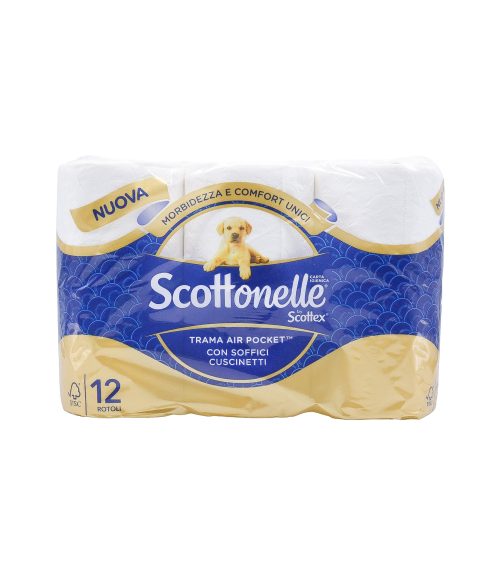 Hârtie igienică Scottex Scottonelle 12 bucăți