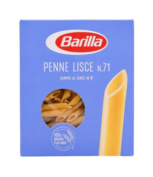 Paste penne lisce nr. 71 Barilla 500 g