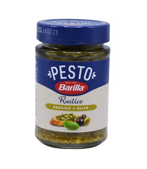 Sos Pesto Barilla Rustico Basilico e Olive 200 g