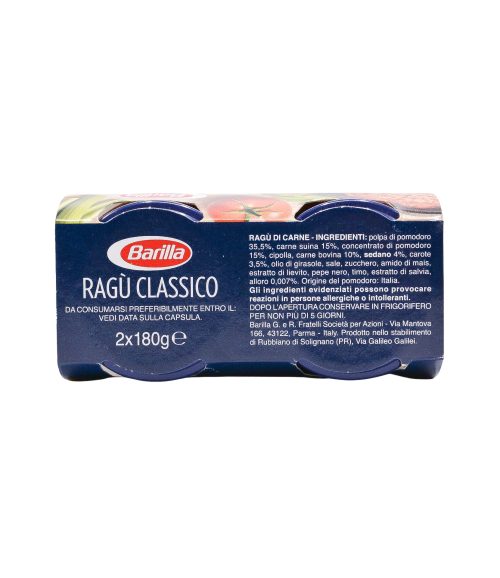 Sos Ragu Barilla Classico 2x180 g